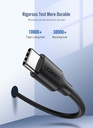 Ugreen 3m 60W USB Type  C  2.0 Male To Male Cable, Power Delivery 2.0/QC 2.0/3.0 (60788)