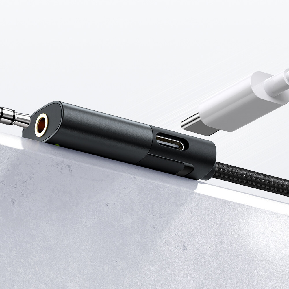 Mcdodo CA-188 60W Type-C to Type-C with DC3.5MM Audio Adapter