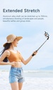 MCDODO SS-1781 MULTIFUNCTIONAL 3 IN 1 SINGLE LIGHTS SELFIE STICK