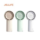 JISULIFE FA43 Personal Handheld Portable Turbo Fan  4000mAh USB Rechargeable Personal Battery Operated Mini Small Pocket Fan with 5 Speeds for Travel/Outdoor/Home/Office