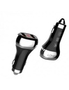 LDNIO C2-Type C-QC3.0 Fast Car Charging 36W-2 USB Ports-LED Display