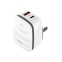 LDNIO PD20W Fast Charger QC3.0 Dual Port USB With LED Night Lamp Wall Charger