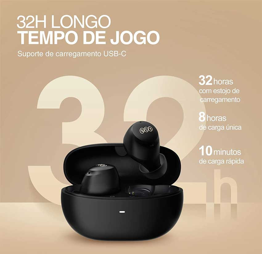 QCY HT07 ArcBuds ANC Wireless 40dB Noise Cancelling TWS Earbuds