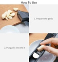 Xiaomi_mijia Kitchen Garlic Presser Manual Garlic Crusher Kitchen Tool Micer Cutter Squeeze Tool Fruit & Vegetable