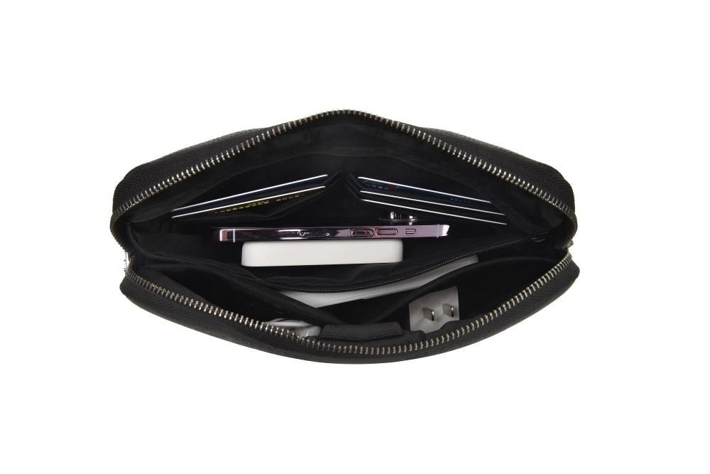 WiWU Alpha Anti-theft Clutch Bag The bag has a fashion design suitable for all ages