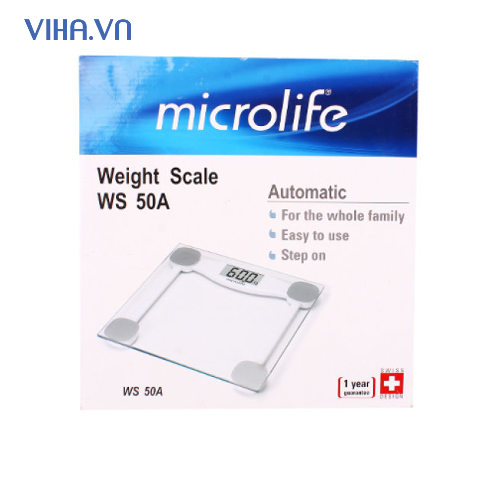 Swiss Microlife Weight Scale WS 50A