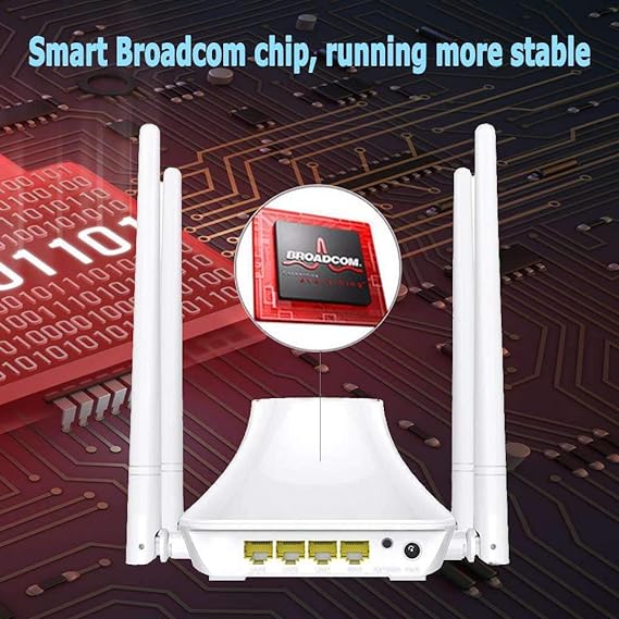 Tenda F6 300Mbps N300 4 Antenna Wifi Router