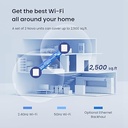 Tenda Nova MW3 (2Pack) 1200mbps AC1200 Dual Band Whole Home Mesh WiFi Router