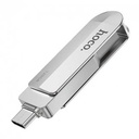 Hoco Metallic Pendrive 2 in 1 UD10 Wise Type-C USB3.0 High Speed Flash Drives (32Gb/64Gb/128Gb)