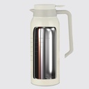 Coffee Thermos Carafe, 50 oz Stainless Steel Double-Walled Thermal Coffee Carafe Insulated Vacuum with Press Button Top Lid,24 Hour Heat Retention Carafes for Keeping Hot or Cold