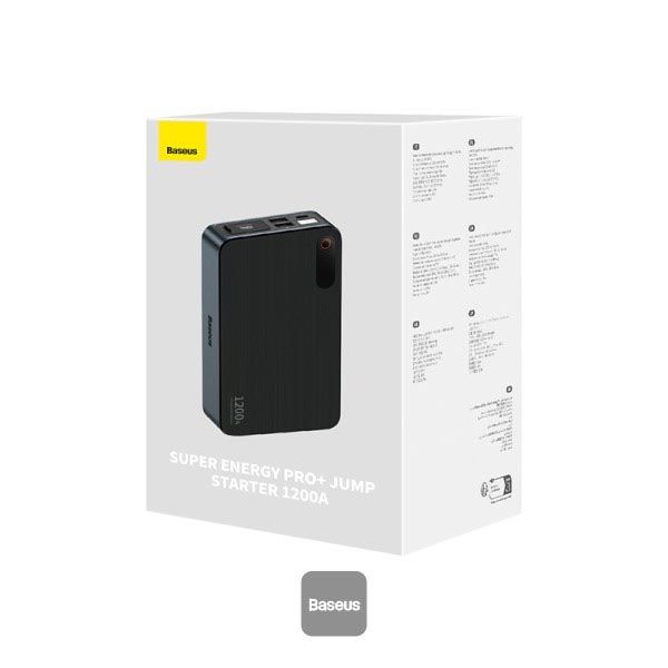 Baseus Super Energy Pro+ 1200A Car Jump Starter 12000mAh Battery