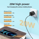 JOYROOM L-P202 Travel Series 20W PD USB-C / Type-C Mini Fast Charger