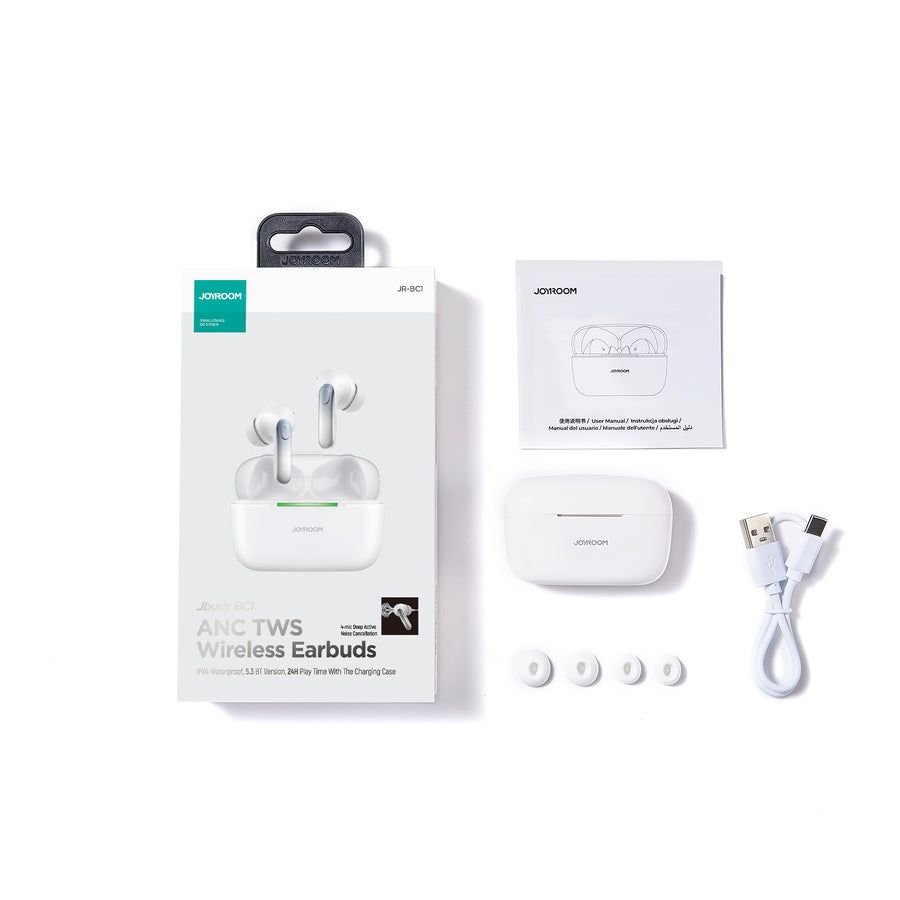 Joyroom Jbuds Series JR-BC1 True Wireless ANC Earbuds