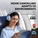 Anker Soundcore Super ANC  Space One Crisp, Hi-Res sound via 40mm dynamic drivers