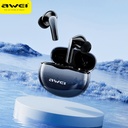 AWEI T62 TWS Bluetooth 5.3 ENC Noise Cancellation Earbuds