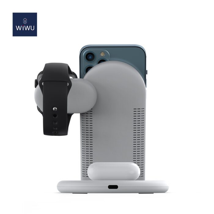 WiWU Power Air 15W 3 In 1 Wireless Charger