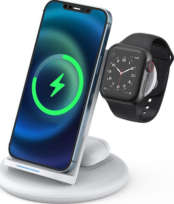WiWU Power Air 15W 3 In 1 Wireless Charger
