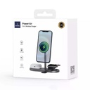 WiWU Power Air 3 in 1 Desktop Wireless Charger Mobile Phone Stand 15W