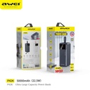 Awei P42K Power Bank 50000mAh Portable Powerbank For PD Fast Charger