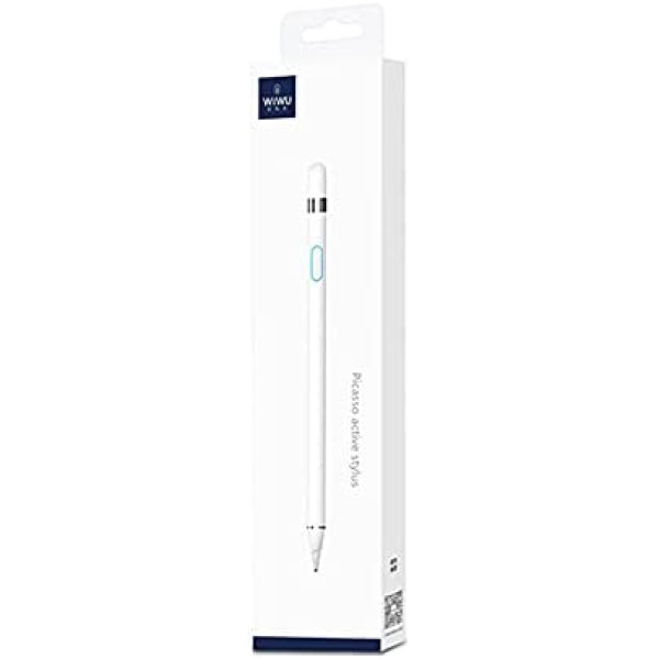 WIWU Picasso Active Stylus P339 Universal Capacitive Touch Screen Stylus Pen for iOS & Android- white