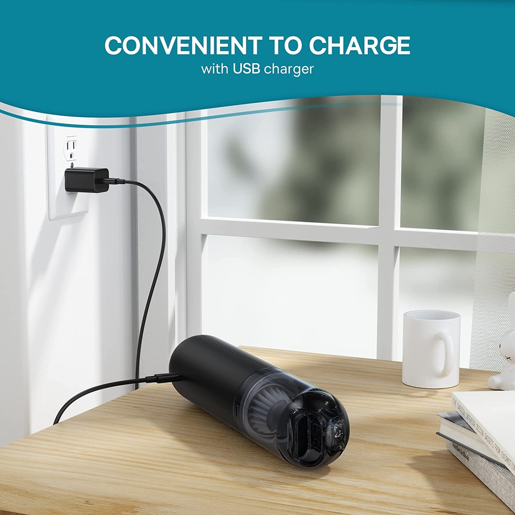 Baseus A1 4000Pa Vacuum Cleaner Wireless Vacuum Portable Handheld Auto Vacuum Cleaner For Car Home Cleaning Powerful Cleaner