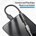 Baseus Type C Male to 3.5mm Aux Earphone Jack AUX USB C Cable Headphones Adapter 3.5 Jack Audio cable