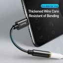 Baseus Type C Male to 3.5mm Aux Earphone Jack AUX USB C Cable Headphones Adapter 3.5 Jack Audio cable