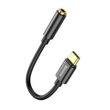 Baseus Type C Male to 3.5mm Aux Earphone Jack AUX USB C Cable Headphones Adapter 3.5 Jack Audio cable