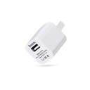 Hoco UH102 Lightweight Smart Charger Adapter 5V - White