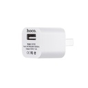 Hoco UH102 Lightweight Smart Charger Adapter 5V - White