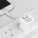 Hoco UH102 Lightweight Smart Charger Adapter 5V - White