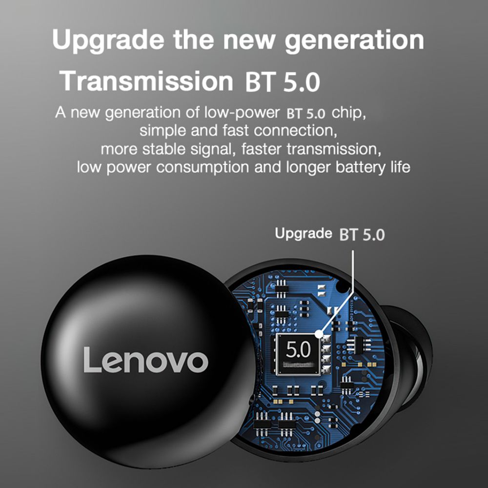 Lenovo LP11 TWS Bt 5.0 Earbuds
Touch control/Automatic matching/HD Call/Fast charging