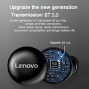 Lenovo LP11 TWS Bt 5.0 Earbuds
Touch control/Automatic matching/HD Call/Fast charging