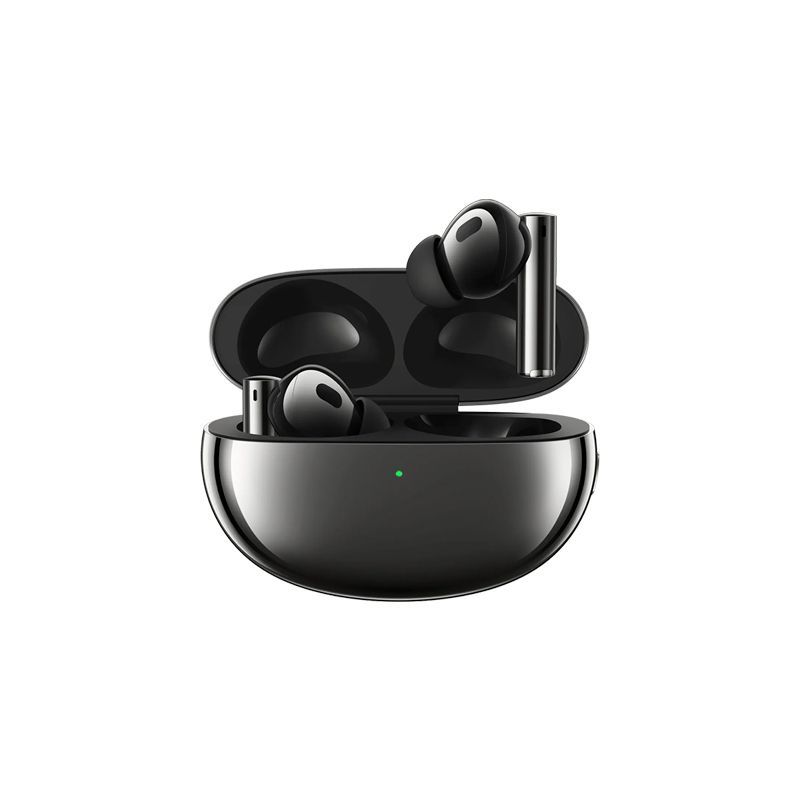 Realme Buds Air 5 Pro
realBoost Dual Drivers delivers Hi-res audio with pure  dynamic bass