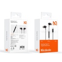 MCDODO HP-3490 MDD HiFi Stereo Wired Headphone Type-C Earphone with Mic and Volume Control