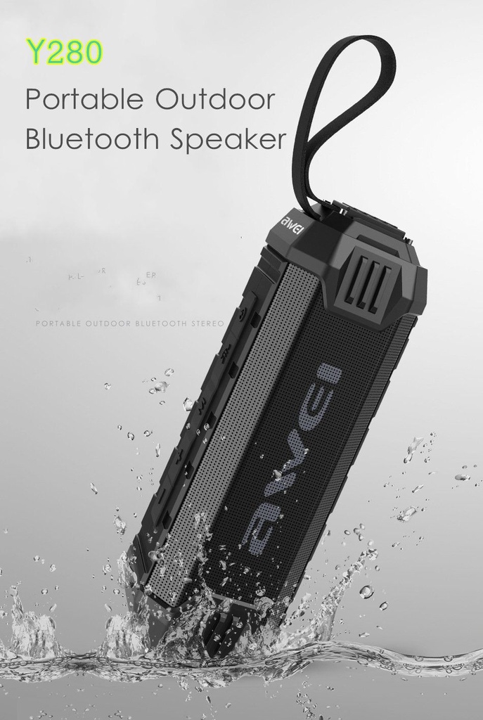 AWEI Y280 PORTABLE WATERPROOF BLUETOOTH SPEAKER