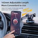 Joyroom JR-ZS299 Dual-Coil Wireless Car Charger + Dashboard Holder with LED