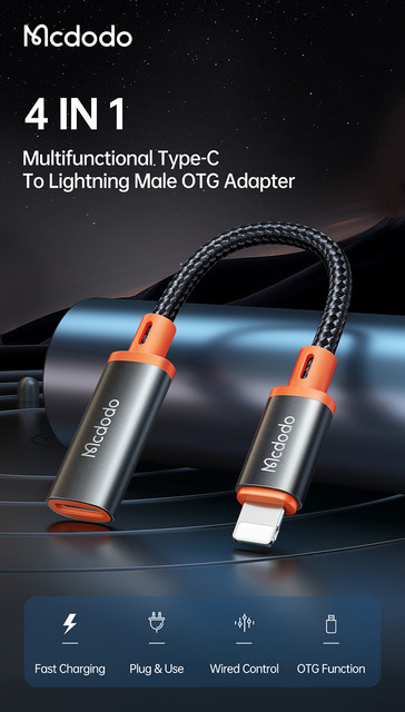 Mcdodo CA-1440 USB Type C to Lightning Converter