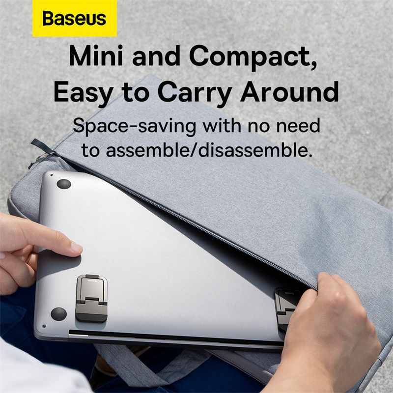 Baseus Slim Laptop Kickstand 2pcs Grey LUZC000013