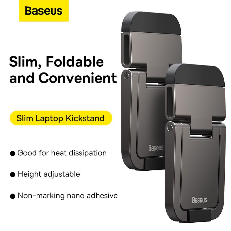 Baseus Slim Laptop Kickstand 2pcs Grey LUZC000013