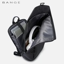 BANGE BG 2575 Anti Theft Backpack USB Charging Laptop Bag Waterproof Travel Bag