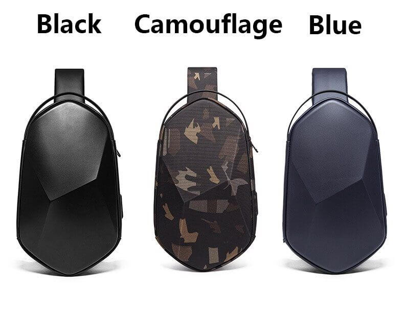 BANGE 7213 Anti-theft Multifunction Crossbody Bag Shoulder Messenger Bags Male Waterproof Short Trip Chest Bag Pack for Men