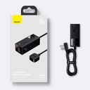 Baseus Charger Adapter PowerCombo Digital PowerStrip 3AC+2U+1C 30W with 1.5m power cord CN Black PSLA000001