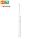Xioami Mijia T100 Ultrasonic Electric Toothbrush Smart USB Rechargable 30 Day Battery Portable 1 Toothbrush Head (White)