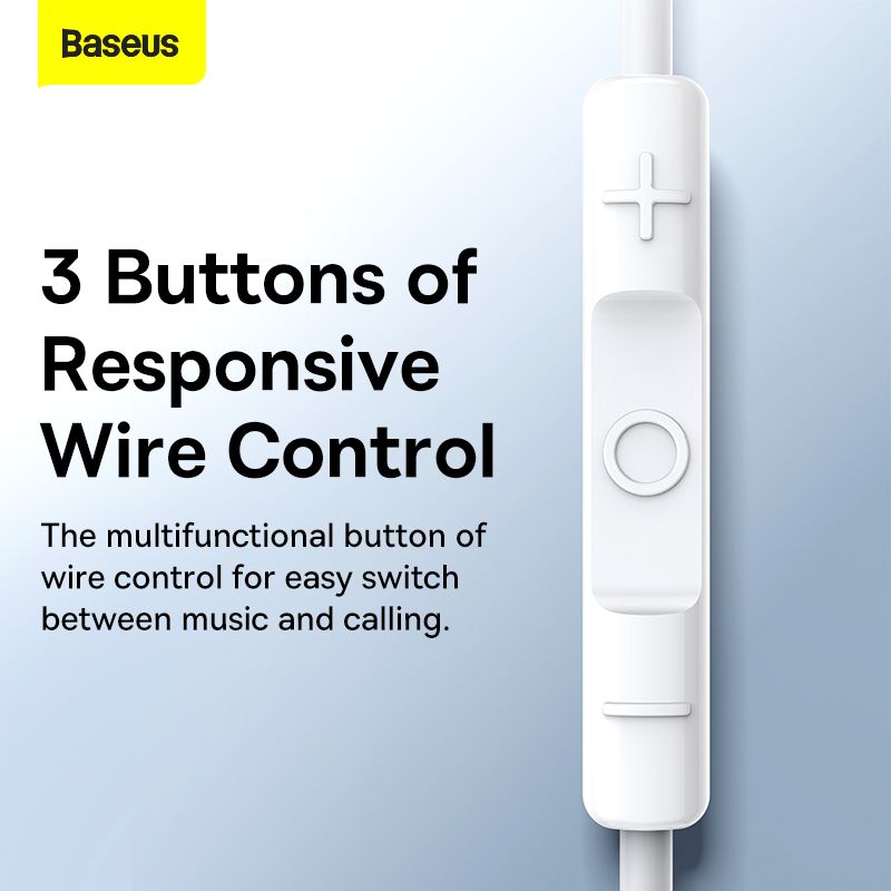 Baseus Encok C17 Type-C Lateral In-ear Wired Earphone