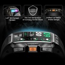 KOSPET TANK X1 Rugged Waterproof Smart Band 1.47 inch Rectangle AMOLED Display 10 ATM & IP69K Waterproof