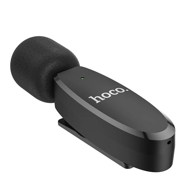 HOCO L15 Wireless Lavalier Microphone For Android 2.4GHZ Portable Mini Audio Video Recording MIC Live Broadcast Microfone