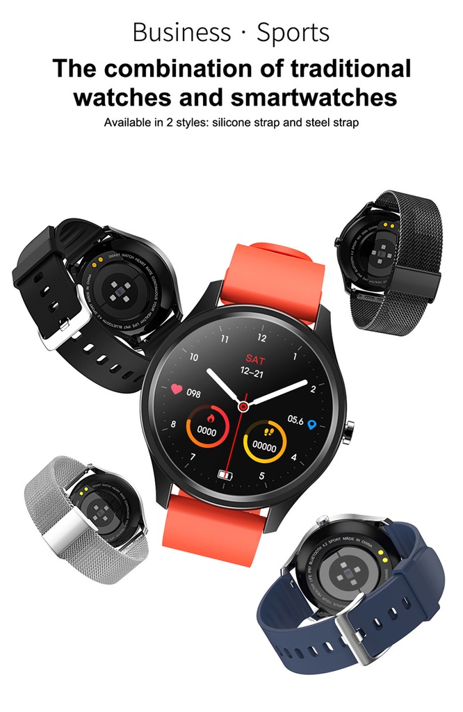 DT55 Smart Watch Intelligent Waterproof Sports Watch – Black