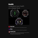 Zeblaze GTR Health and Fitness Smartwatch with Heart Rate, Exercise Modes, Sleep Tracking, Water Resistant 30M, 30 Days Battery Life, Slim and Sleek, Fitness Tracker for Women and Men (Black)