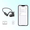 SoundPEATS Air Conduction Headphones, RunFree Lite Open-Ear Sports Bluetooth V5.3 Headphones with Bass Boost and 17 Hours, Sweatproof Ultralight Headset for Running, Workouts, USB-C